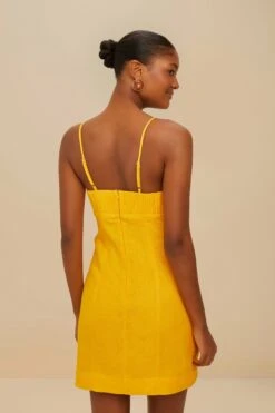 Yellow Sunrise Cup Euroflax™ Premium Linen Mini Dress 7 Yellow Sunrise Cup Euroflax™ Premium Linen Mini Dress -Farm Rio 335867 04 aba6cbef dab9 4d0f 8f6b 074fb2f5debf
