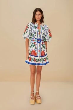 Off-White Flower Tapestry Mini Dress 6 Off-White Flower Tapestry Mini Dress -Farm Rio 335969 02 ea10fd07 f781 4297 9b49 0b032e8769fc