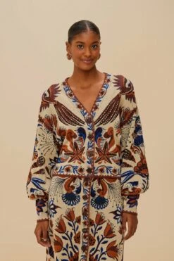 Sand Nature Land Knit Cardigan