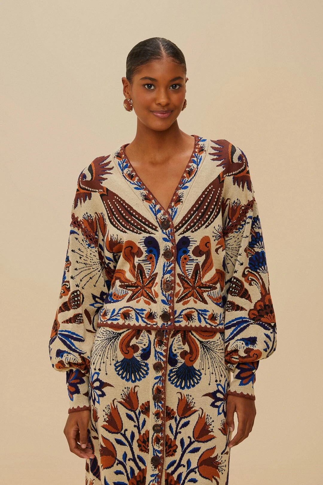 Sand Nature Land Knit Cardigan 5 Sand Nature Land Knit Cardigan - Image 5