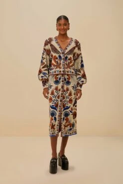 Sand Nature Land Knit Cardigan 13 Sand Nature Land Knit Cardigan -Farm Rio 336439 02 5f346e42 5c41 43ca 8daa c89d48860c96