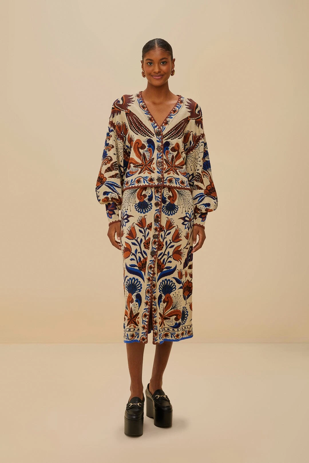 Sand Nature Land Knit Cardigan 6 Sand Nature Land Knit Cardigan - Image 6