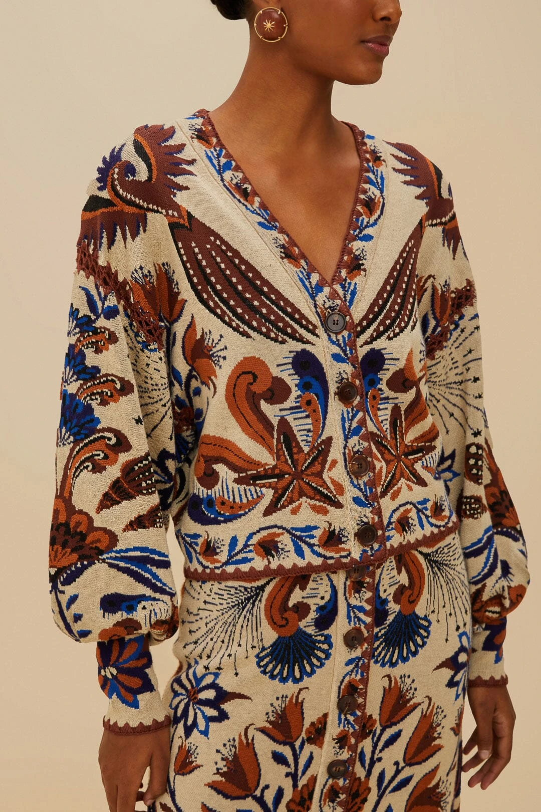 Sand Nature Land Knit Cardigan 7 Sand Nature Land Knit Cardigan - Image 7