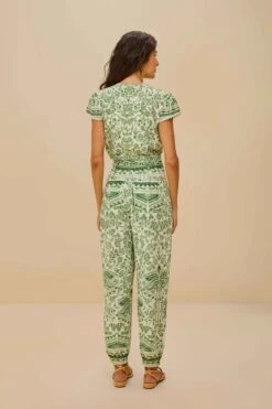 Green River Ride LENZING™ ECOVERO™ Euroflax™ Jumpsuit -Farm Rio 336446 04