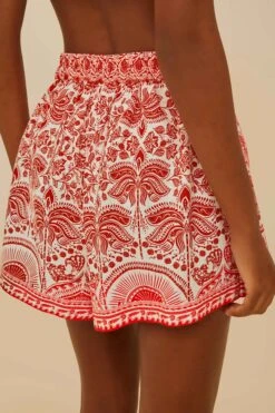 Red River Ride LENZING™ ECOVERO™ Euroflax™ Shorts -Farm Rio 336455 04