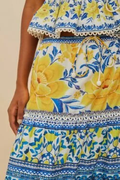 Off-White Zuli Low Rise Maxi Skirt -Farm Rio 336458 05 13a584f8 cd68 4f83 9fe0 e710434c3ccb