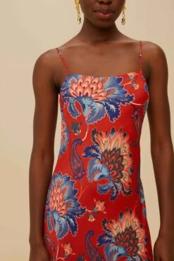 Red Luang LENZING™ Maxi Dress -Farm Rio 336535 03