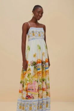 Multicolor Aracati Maxi Dress -Farm Rio 336581 02 f906f86e eb63 41b5 91f3 bb0b5549e509