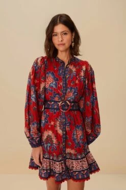 Red Luang Mini Dress 10 Red Luang Mini Dress -Farm Rio 336927 02 82492c5c 6669 4020 ab63 7b7ffd15b8a0