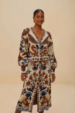 Sand Nature Land Knit Skirt -Farm Rio 336957 03 00771115 f4a0 4f54 b510 296b754ac571