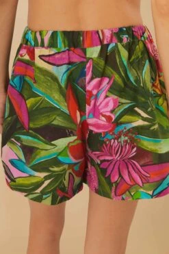 Multicolor Jardin De Reve Shorts 6 Multicolor Jardin De Reve Shorts -Farm Rio 338613 03