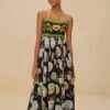 Black Trip Souvenir Maxi Dress