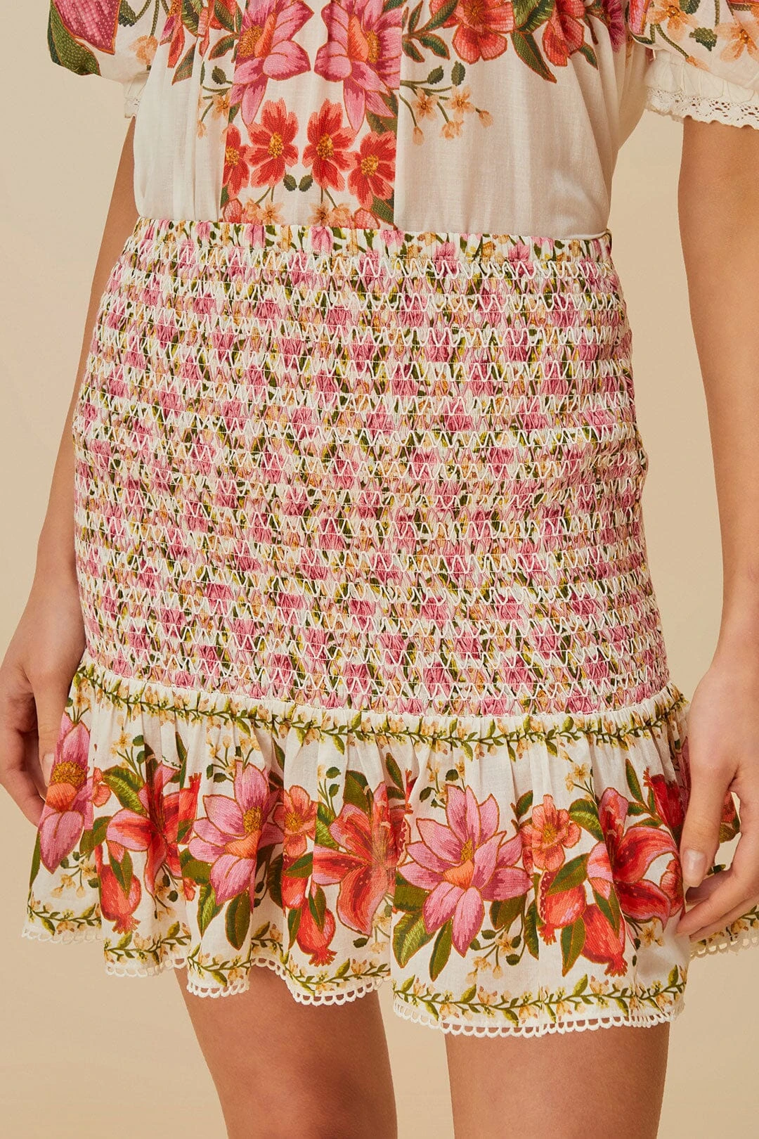 Off-White Summer Fruit Mini Skirt 2 Off-White Summer Fruit Mini Skirt - Image 2