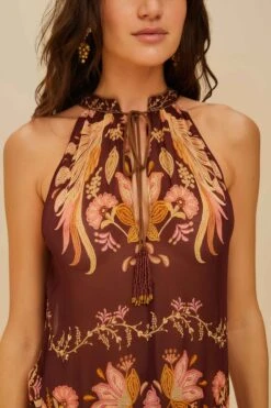 Burgundy Bella Maxi Dress -Farm Rio 342002 03 2a2d6374 c7b0 4938 8243 5f54a607aef0