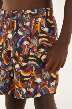 Farm Rio Multicolor Flying Toucans Lenzing™ Ecovero™ Shorts 6 Farm Rio Multicolor Flying Toucans Lenzing™ Ecovero™ Shorts -Farm Rio 343286 03