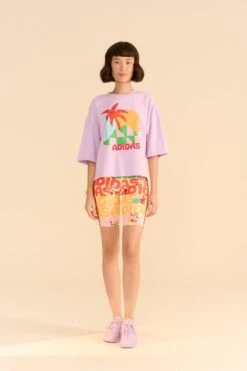 Farm Rio Adidas Farm Gfx Tee Purple
