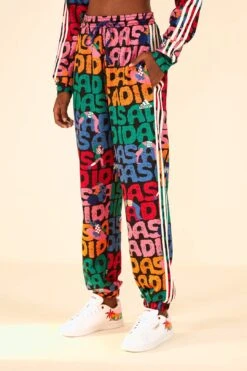 Farm Rio Adidas Farm Trackpants Black 9 Farm Rio Adidas Farm Trackpants Black -Farm Rio HS1181 04