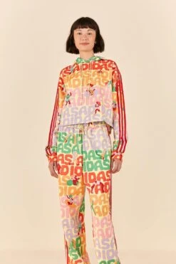 Farm Rio Adidas Farm Trackpants Pearl Citrine 9 Farm Rio Adidas Farm Trackpants Pearl Citrine -Farm Rio HS1182 04