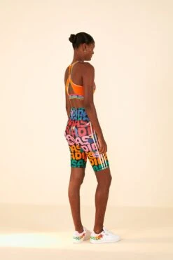 Farm Rio Adidas Farm Bike Short Black 8 Farm Rio Adidas Farm Bike Short Black -Farm Rio HS1185 03