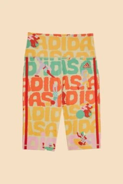 Farm Rio Adidas Farm Bike Short Pearl Citrine -Farm Rio HS1186 06