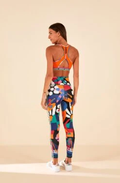 Farm Rio Adidas Farm Training Tights Green -Farm Rio HS1191 04