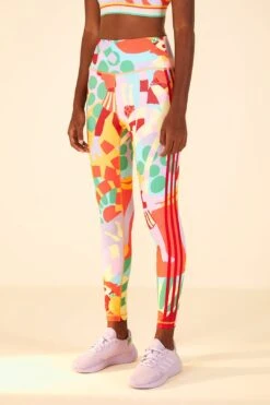 Farm Rio Adidas Farm Training Tights Gold 8 Farm Rio Adidas Farm Training Tights Gold -Farm Rio HS1192 03