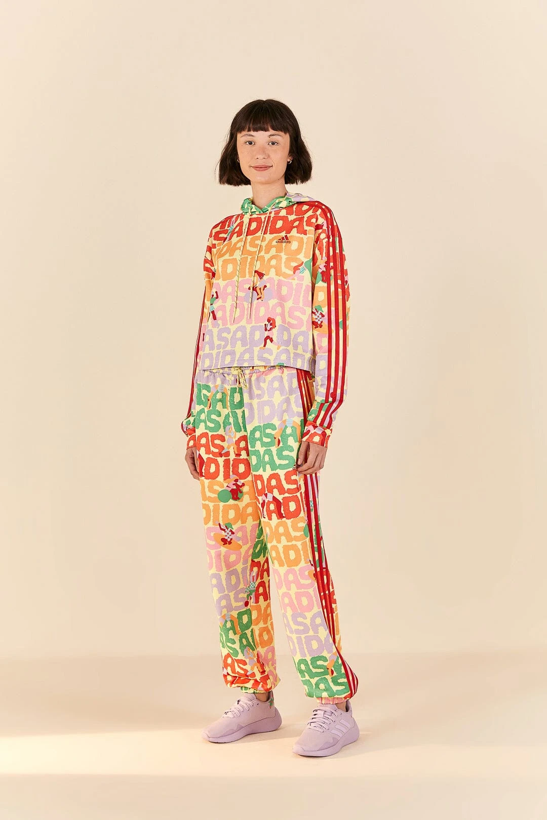 Farm Rio Adidas Farm Hoodie Pearl Citrine 1 Farm Rio Adidas Farm Hoodie Pearl Citrine