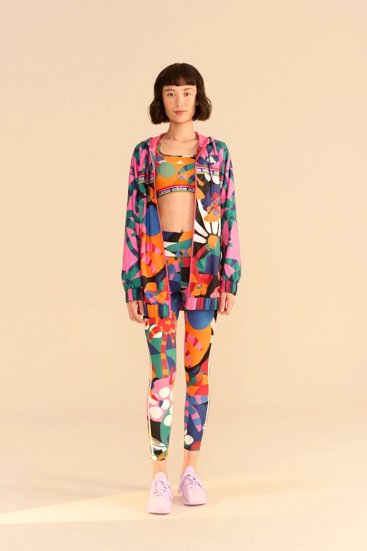 Farm Rio Adidas Farm Jacket Green 2 Farm Rio Adidas Farm Jacket Green - Image 2