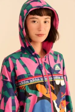 Farm Rio Adidas Farm Jacket Green 8 Farm Rio Adidas Farm Jacket Green -Farm Rio HS1205 03