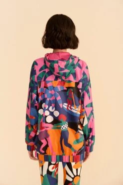 Farm Rio Adidas Farm Jacket Green 9 Farm Rio Adidas Farm Jacket Green -Farm Rio HS1205 04