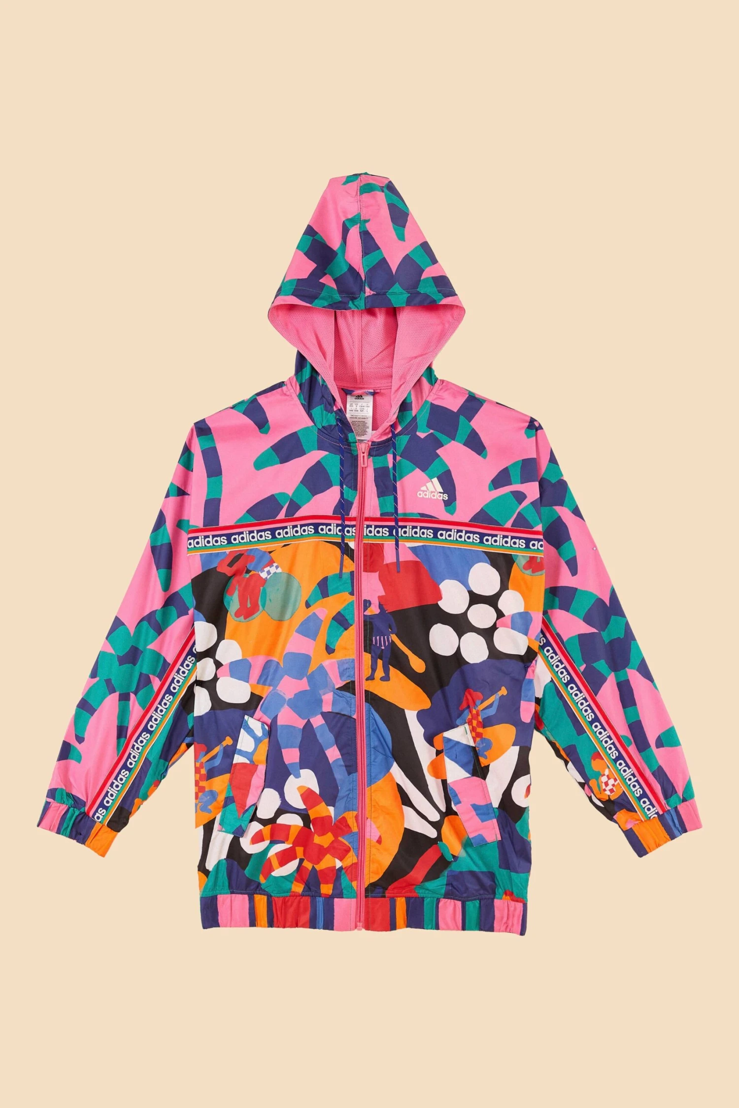 Farm Rio Adidas Farm Jacket Green 6 Farm Rio Adidas Farm Jacket Green - Image 6