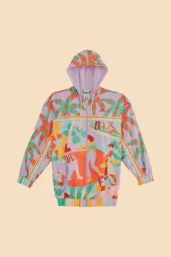 Farm Rio Adidas Farm Jacket Purple -Farm Rio HS1206 06