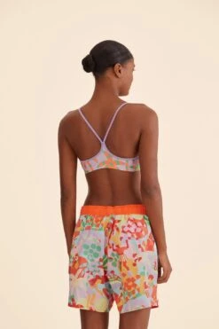 Farm Rio Adidas Farm Unitefit Shorts Red -Farm Rio HT2156 03