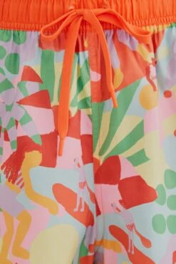 Farm Rio Adidas Farm Unitefit Shorts Red -Farm Rio HT2156 04