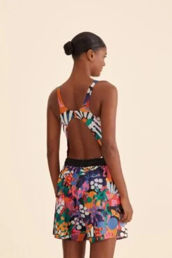 Farm Rio Adidas Farm Uf Shorts Black 5 Farm Rio Adidas Farm Uf Shorts Black -Farm Rio HZ1165 03