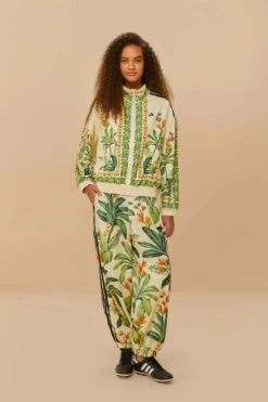 Adidas Tropical Breeze Cream White Pants