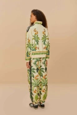 Adidas Tropical Breeze Cream White Pants -Farm Rio JD6300 03