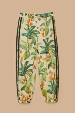 Adidas Tropical Breeze Cream White Pants -Farm Rio JD6300 05