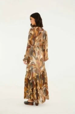 Farm Rio Cream Dotted Macaws Long Sleeve Maxi Dress 7 Farm Rio Cream Dotted Macaws Long Sleeve Maxi Dress -Farm Rio farm rio cream dotted macaws long sleeve maxi dress 339844 3