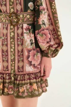 Farm Rio Green Flowering Garden Tree Mini Dress 7 Farm Rio Green Flowering Garden Tree Mini Dress -Farm Rio farm rio green flowering garden tree mini dress 340040 3