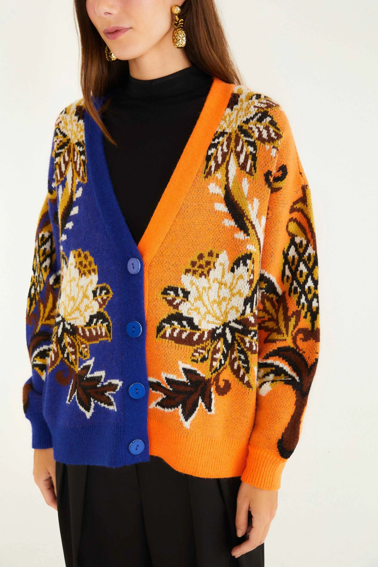 Farm Rio Mixed Arabesque Paradise Knit Cardigan 2 Farm Rio Mixed Arabesque Paradise Knit Cardigan - Image 2