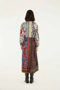 Farm Rio Mixed Navy Winter Lenzing® Ecovero® Viscose Midi Dress 7 Farm Rio Mixed Navy Winter Lenzing® Ecovero® Viscose Midi Dress -Farm Rio farm rio mixed navy winter lenzing ecovero viscose midi dress 340578 3